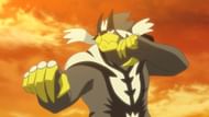 Urshifu Rapid Strike in the Pokemon anime (Image via The Pokemon Company)